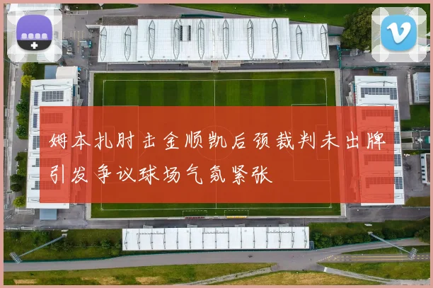 姆本扎肘击金顺凯后颈裁判未出牌引发争议球场气氛紧张